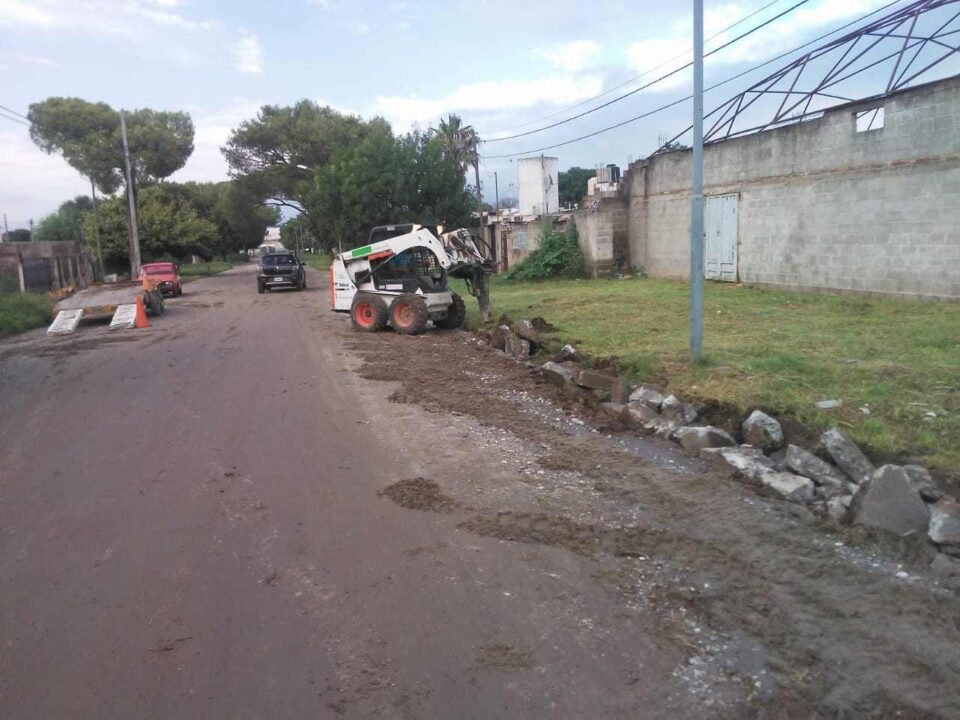 Se están reparando las calles de la ciudad
