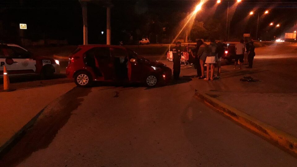 Colisionaron en la esquina de Lucas V. Córdoba y Lucio V. Rossi