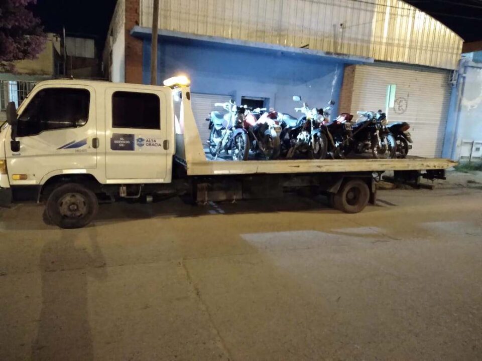 Secuestraron varias motos ayer en operativos de tránsito