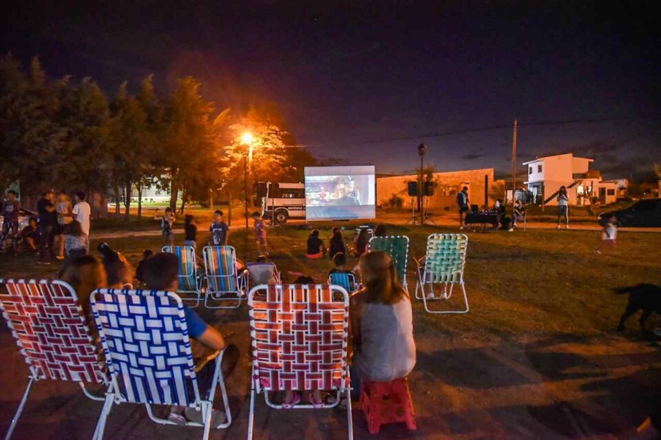 Se vivió una noche de cine en Despeñaderos