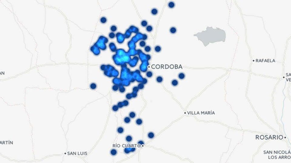 Córdoba sufrió 22 sismos de más de 4º de magnitud en la última década