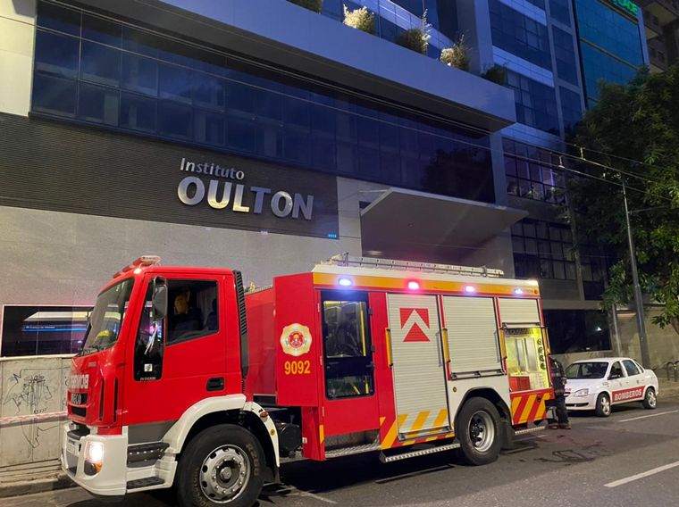 Córdoba: sofocaron un principio de incendio en la clínica Oulton