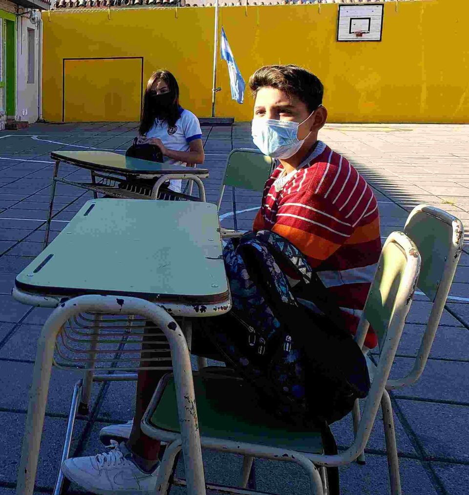 Volvieron las clases presenciales en algunas instituciones cordobesas