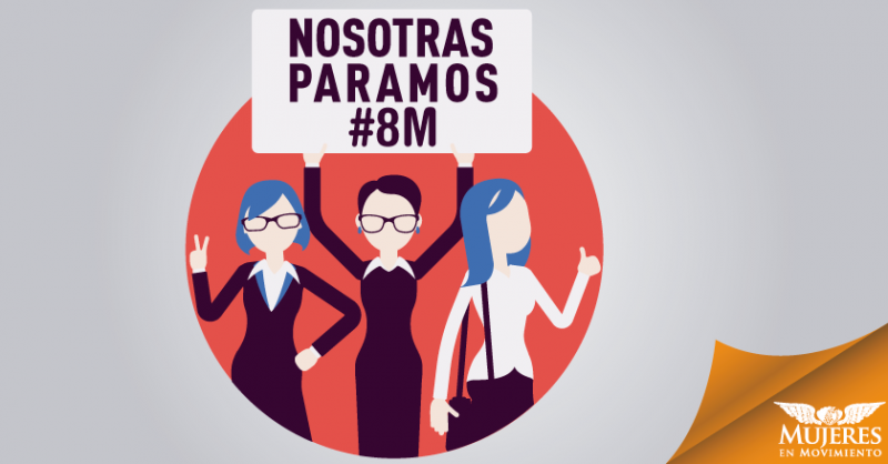 Se viene el paro nacional de mujeres por el 8 de Marzo