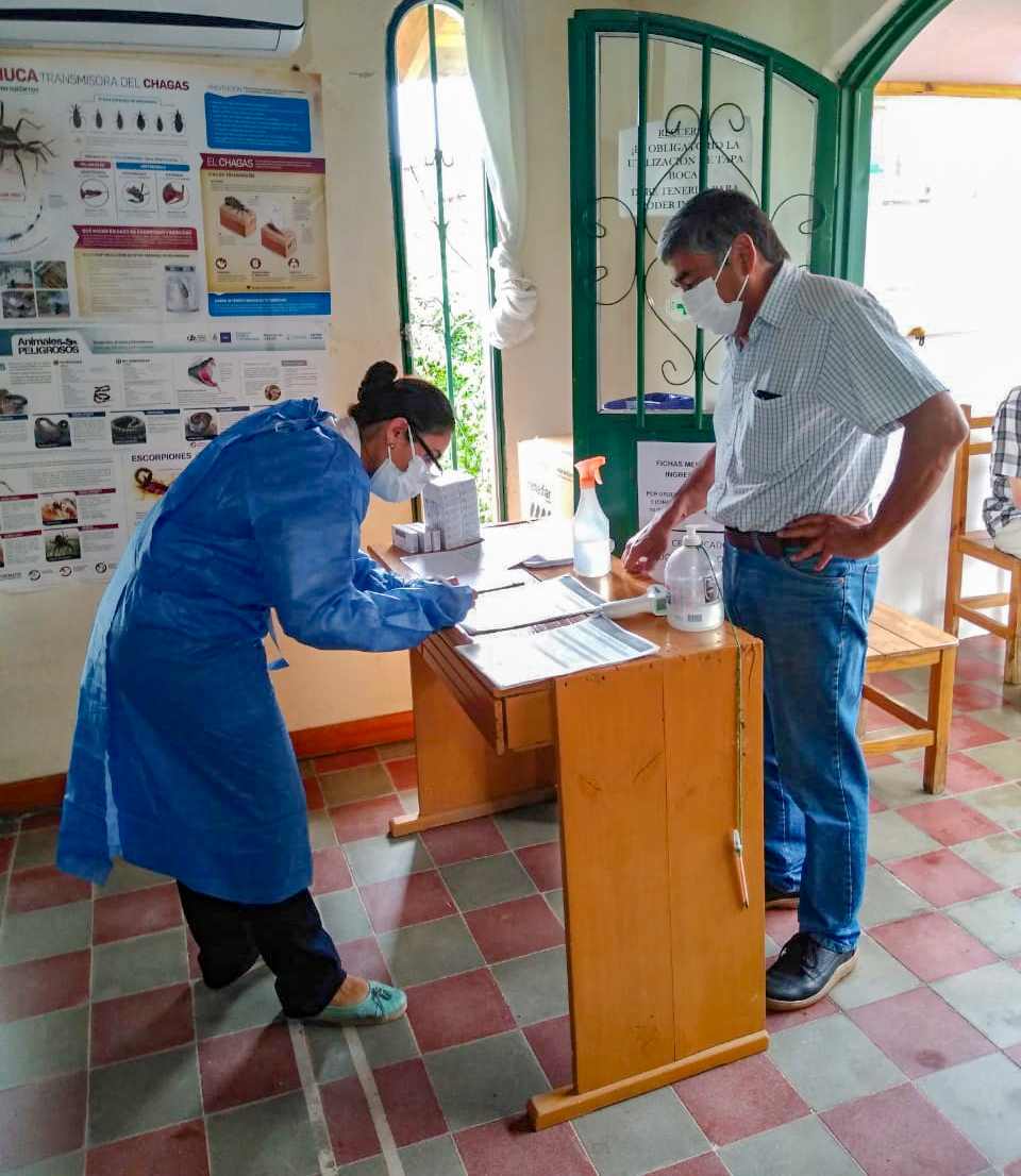 Villa Los Aromos: comenzó esta semana la campaña de vacunacion covid19
