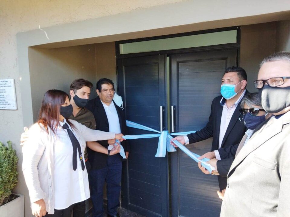 Villa del Prado inauguró su flamante edificio comunal