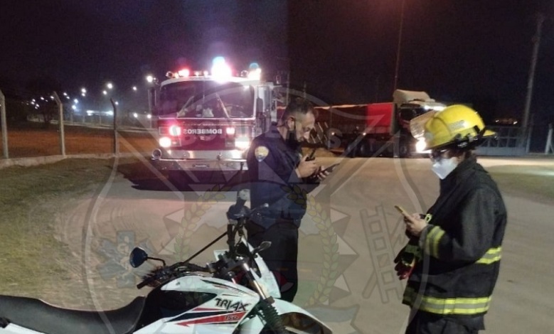 Dos personas heridas tras ser embestidas por un camión