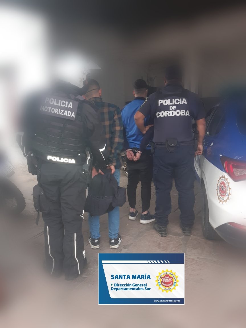 Evadieron un control policial y fueron atrapados