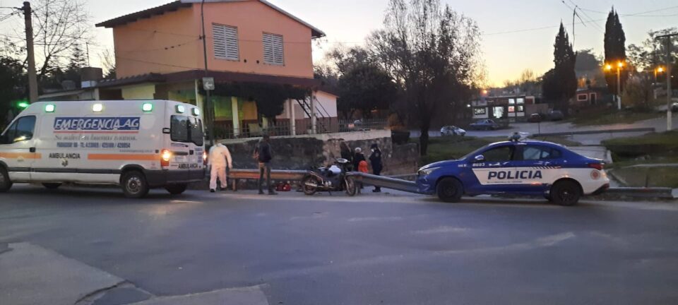 Alta Gracia: accidente de tránsito en Barrio El Cañito deja una herida