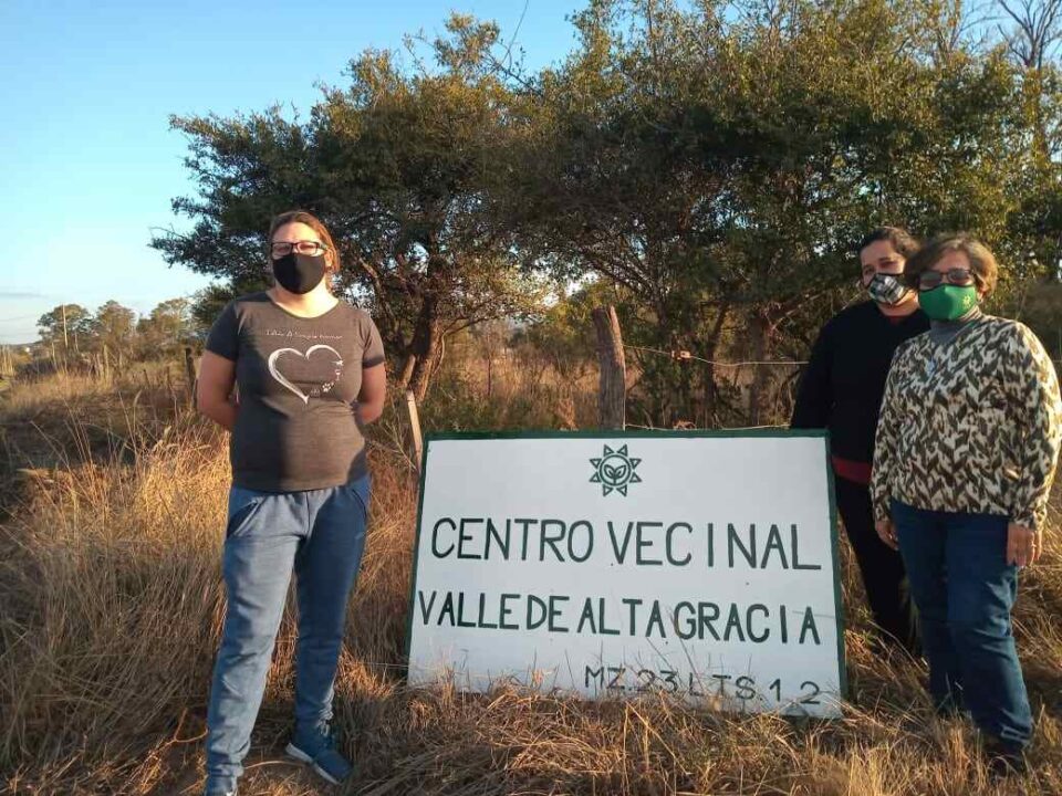 Anisacate: A un año del inicio del Centro Vecinal de Barrio Valle de Alta Gracia