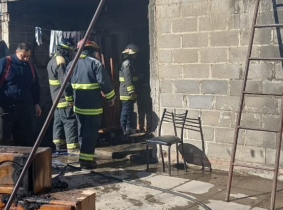 Un incendio azotó una vivienda en Despeñaderos