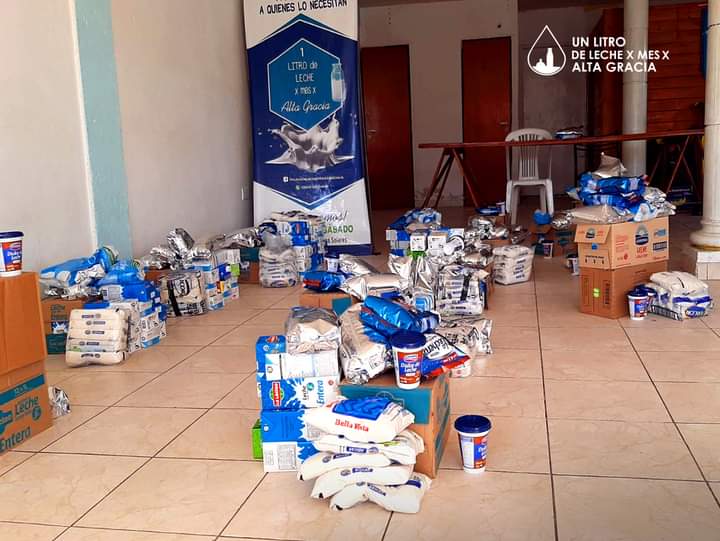 El Litro de Leche cerró julio con una gran colecta