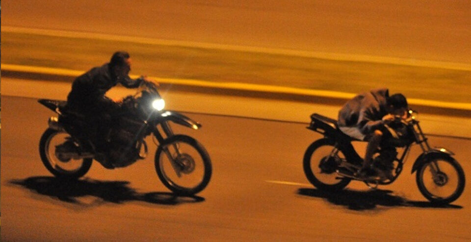 Motocicletas y picadas: un peligro latente en Alta Gracia