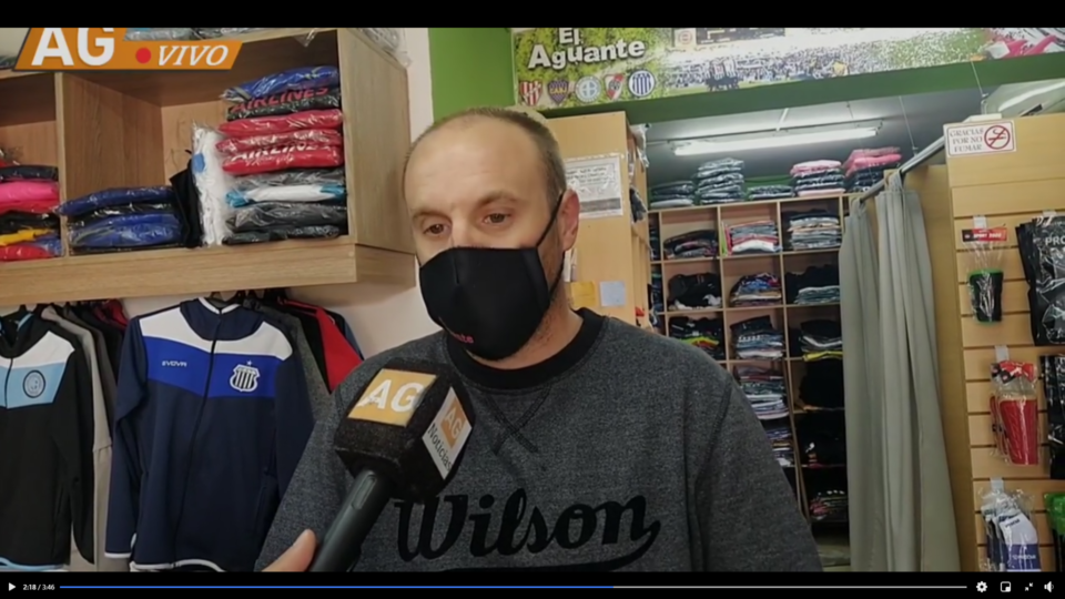 Se dispararon las ventas de la ropa de la Selección en Alta Gracia