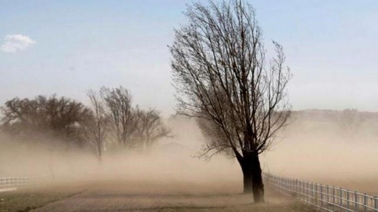 Alerta amarillo por fuertes vientos en la provincia de Córdoba