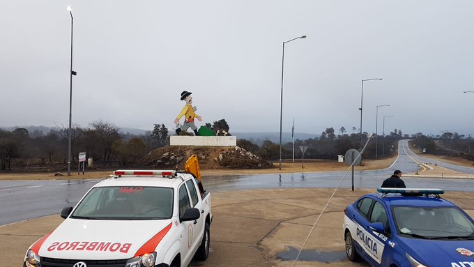Alivio en Potrero de Garay: llovizna y no hay focos activos