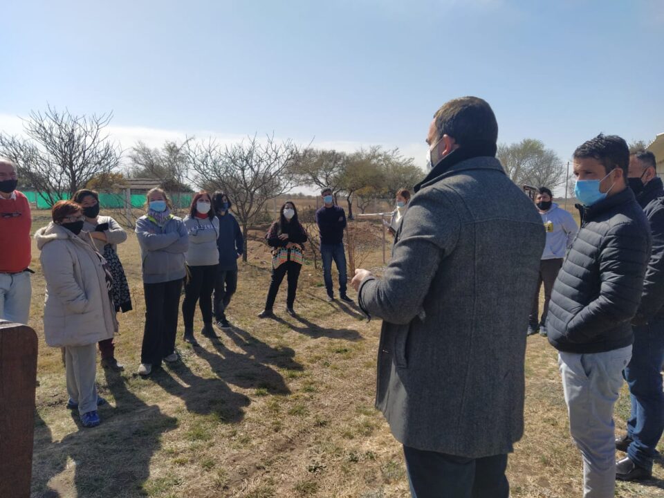 El intendente Marcos Torres fue a Barrio El Mirador a dialogar con los vecinos