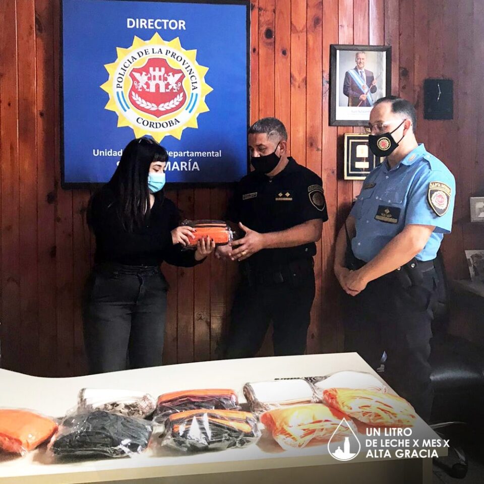 El Litro de Leche participó de la Campaña "Todos debemos usar barbijo"