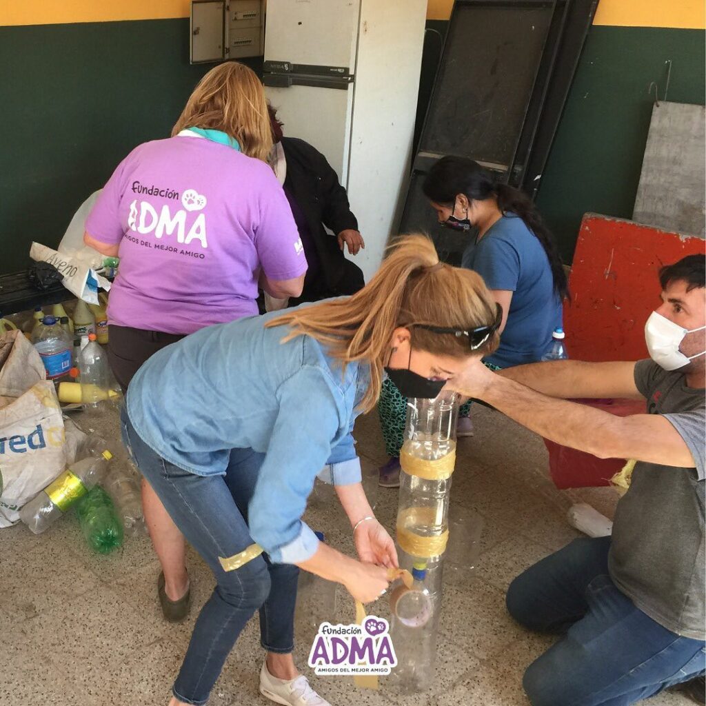 Fundación ADMA: exitosa jornada de reciclado y salud animal