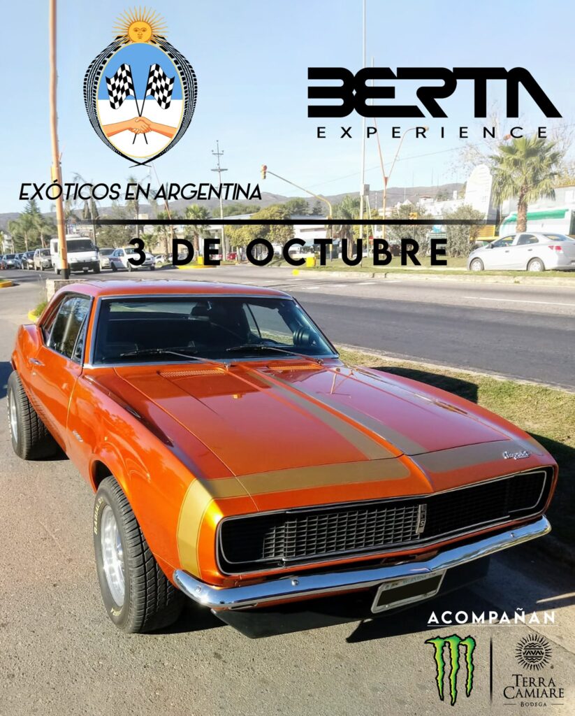 Se realizará un exposición de autos exóticos en el predio de Oreste Berta