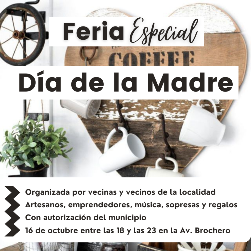 Santa Ana: realizarán una feria de artesanos y emprendedores para el Día de la Madre