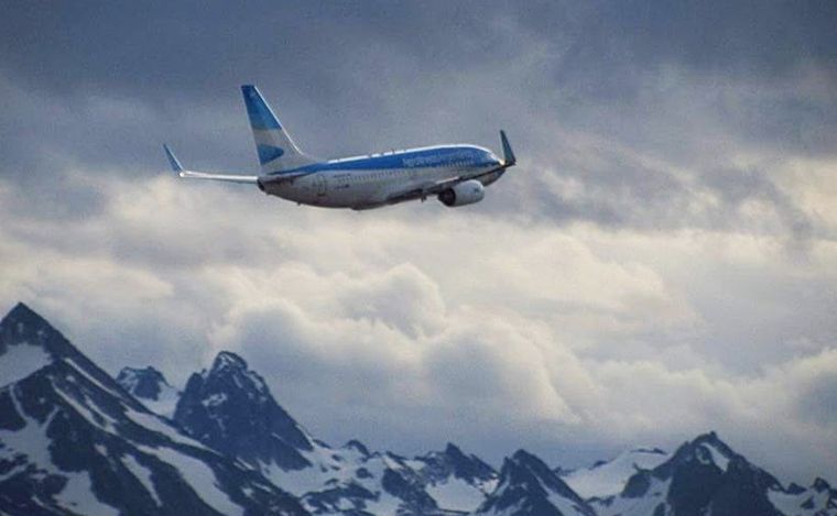 Aerolíneas reanudará la ruta directa entre Córdoba y Ushuaia