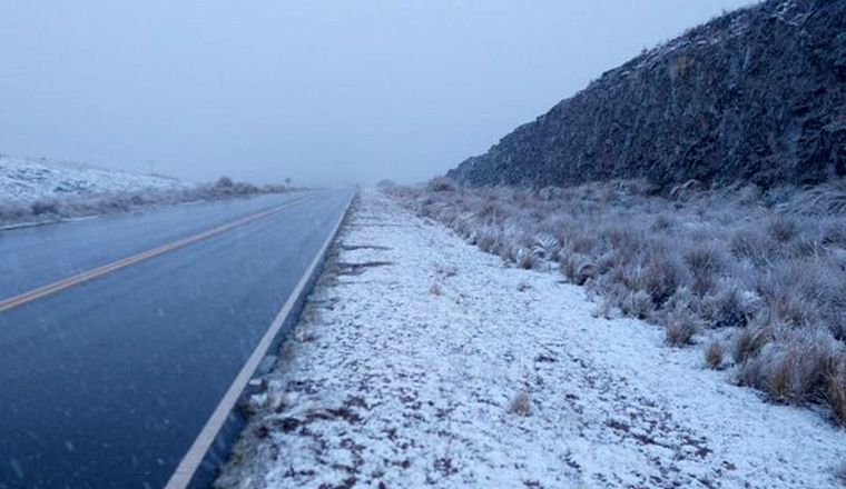 Se viene el frío: probabilidades de nevada y aguanieve en las Altas Cumbres