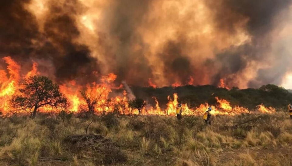 El riesgo de incendios en Córdoba es extremo