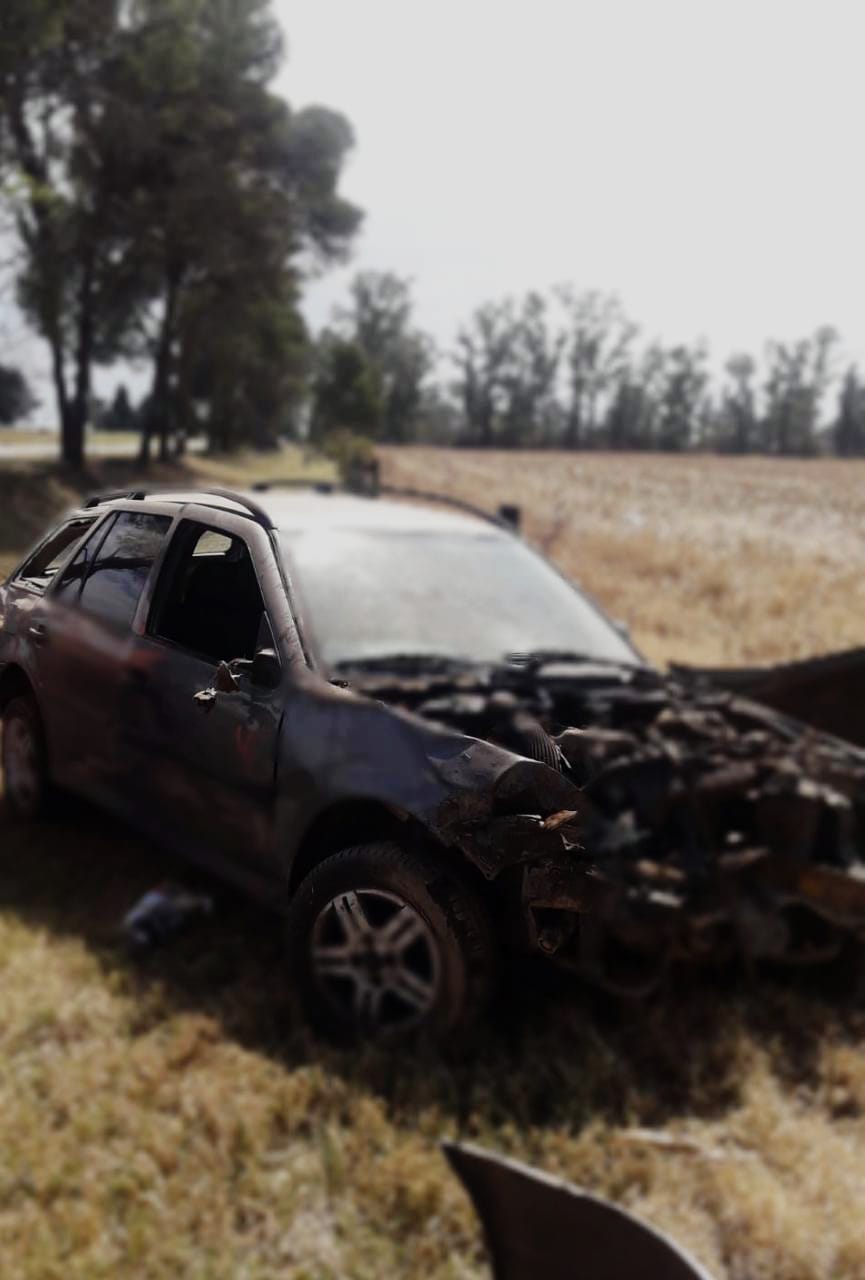 Perdió el control en la ruta y debió ser trasladado al Sanatorio