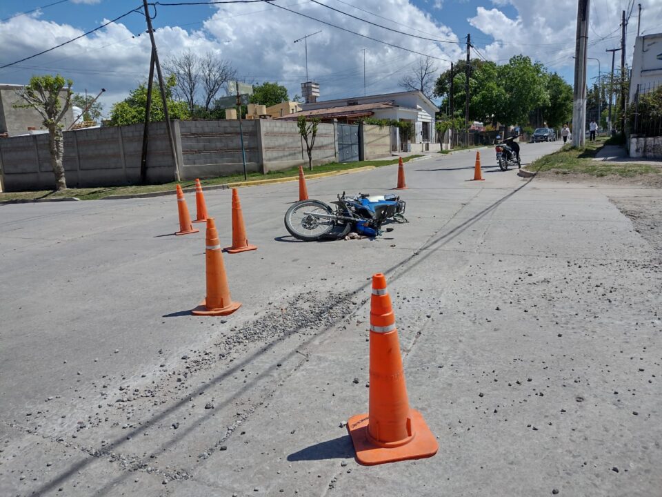 Accidente en Ituzaingó y Concejal Alonso: Una mujer herida