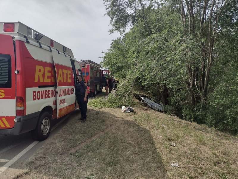 Una mujer herida en choque múltiple ocurrido en cercanías de Falda del Carmen