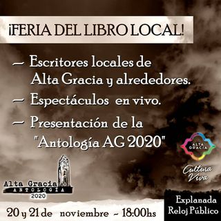 Hoy se realizará la Feria del Libro por la presentación de "Antología 2020"