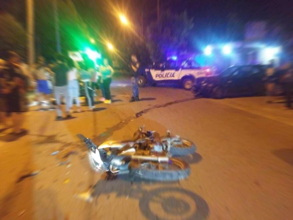 Motociclista lesionado tras choque en barrio Sabattini