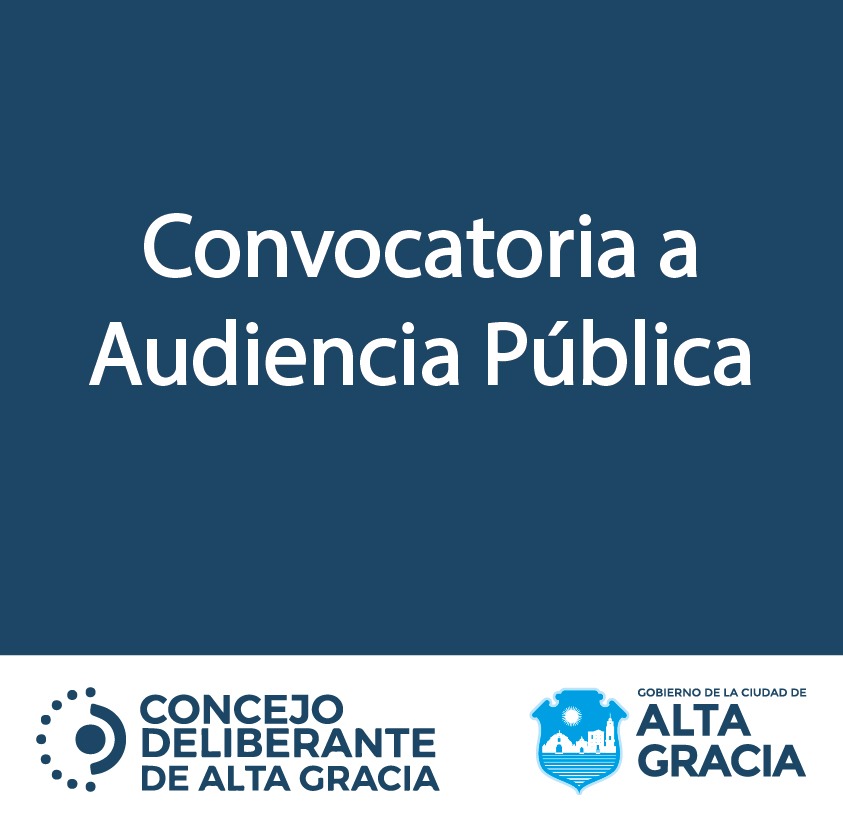 Audiencia pública para el financiamiento de mano de obra para la Construcción de Viviendas Semillas