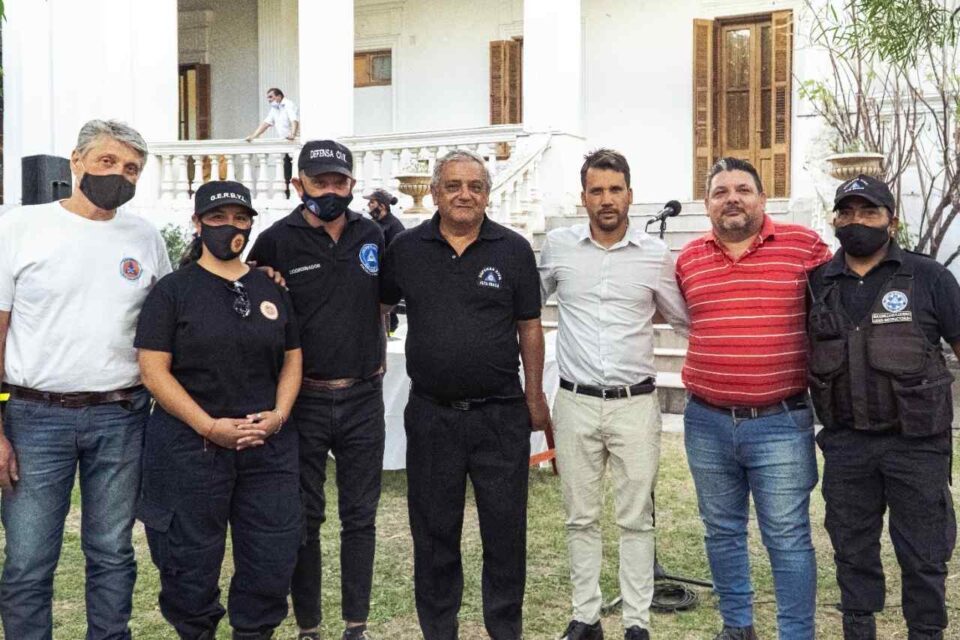 En la jornada de ayer martes 23 de noviembre se realizó el acto por el Día Nacional de la la Defensa Civil.