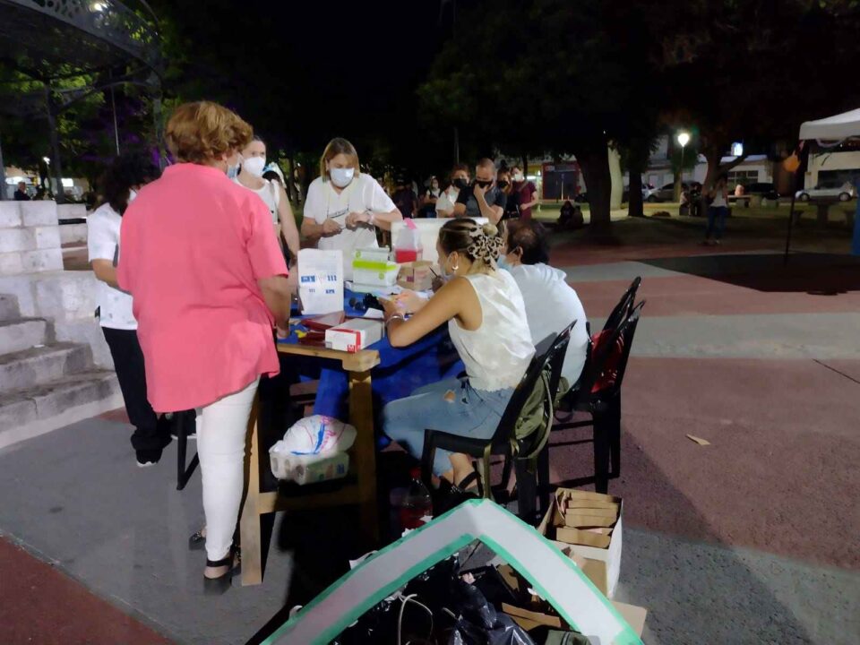 Se realizó la noche de las vacunas en Alta Gracia