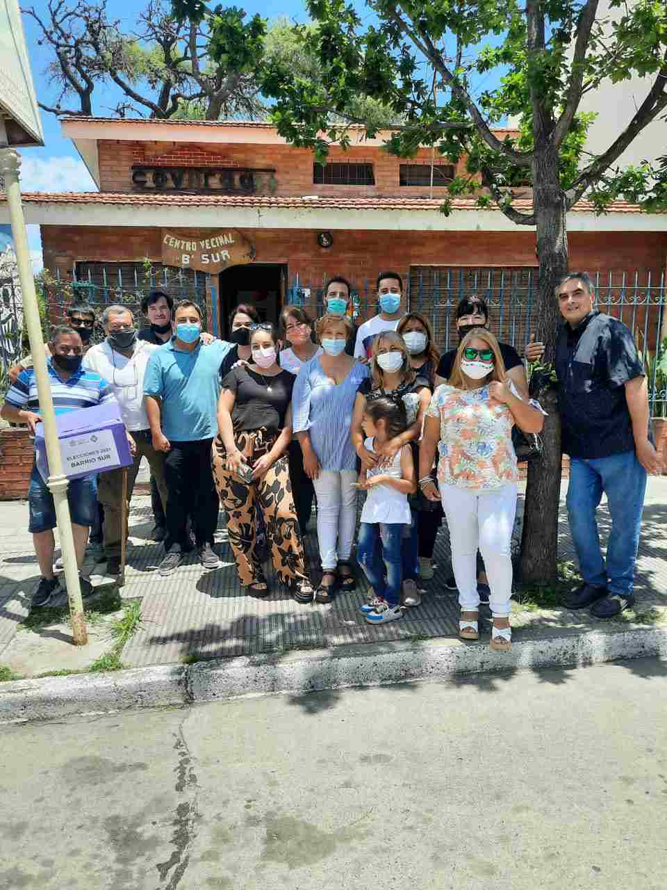 Barrio Sur también renovó sus autoridades vecinales