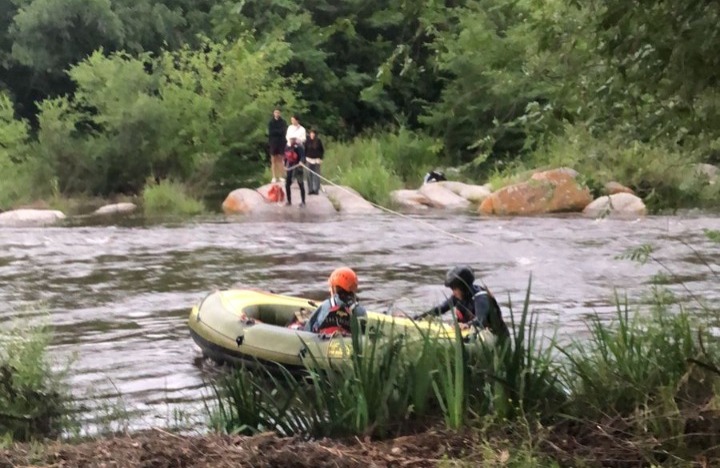 Gran rescate del río en La Bolsa