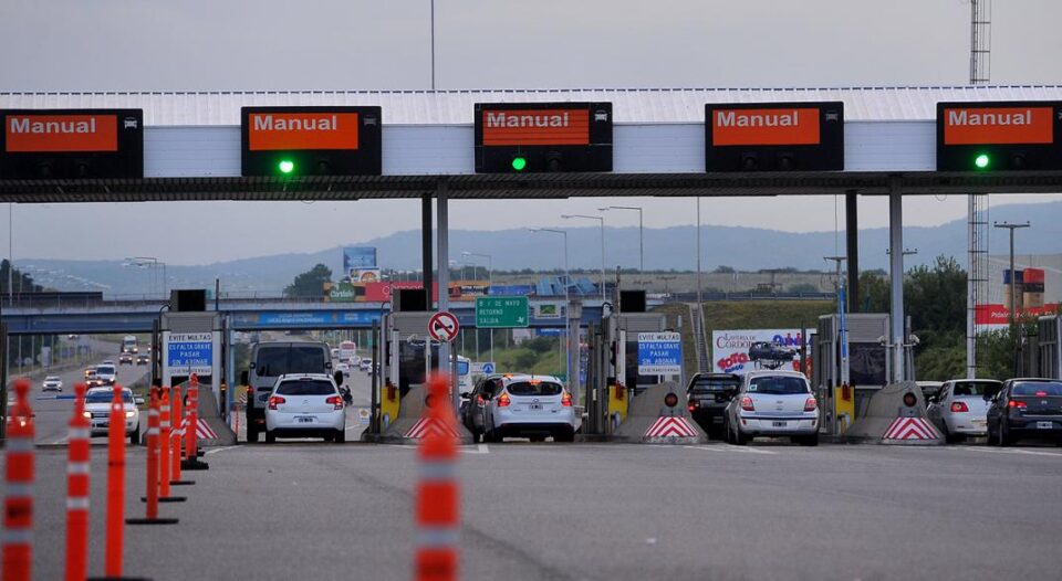 Córdoba: aumenta el peaje a $130 desde el 2022