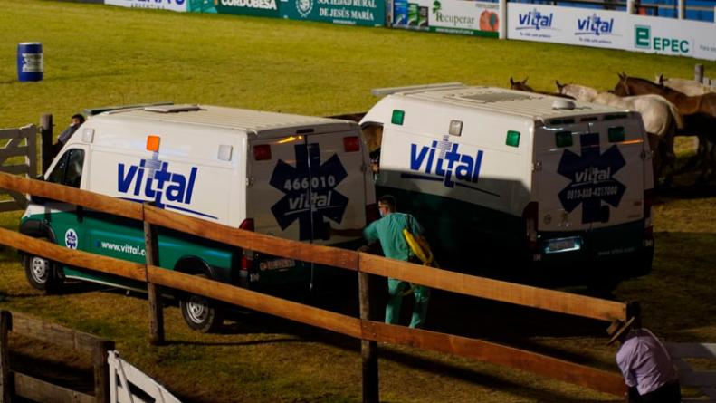 Tres jinetes sufrieron traumatismo de cráneo en el Festival de Jesús María
