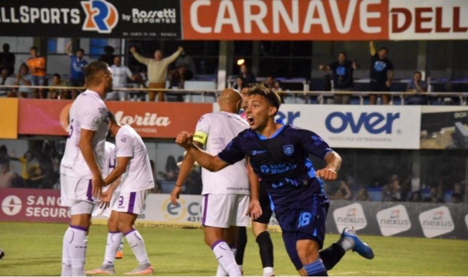 Gonzalo Lencina debutó con gol para el empate de Atlético Rafaela ante Dálmine