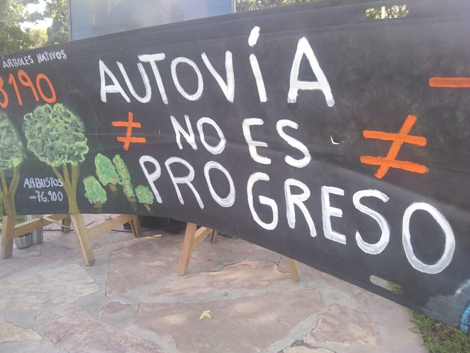 Nueva marcha en Malagueño contra las autovías de Punilla y Paravachasca