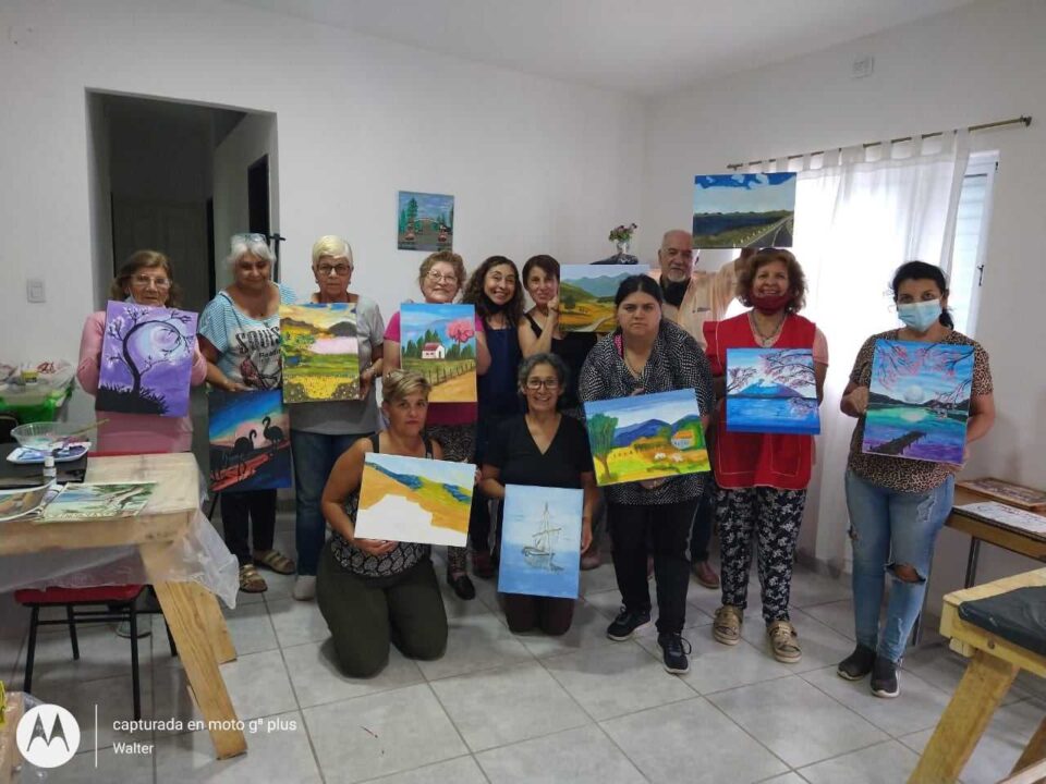 Sana Ana: se realizó un seminario de Arte Inclusivo para adultos mayores