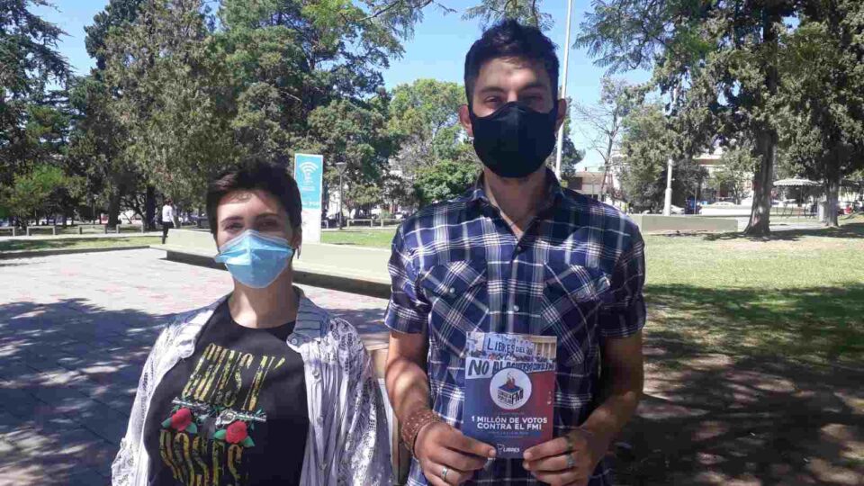 Buscan recaudar un millón de votos en contra del acuerdo con el FMI