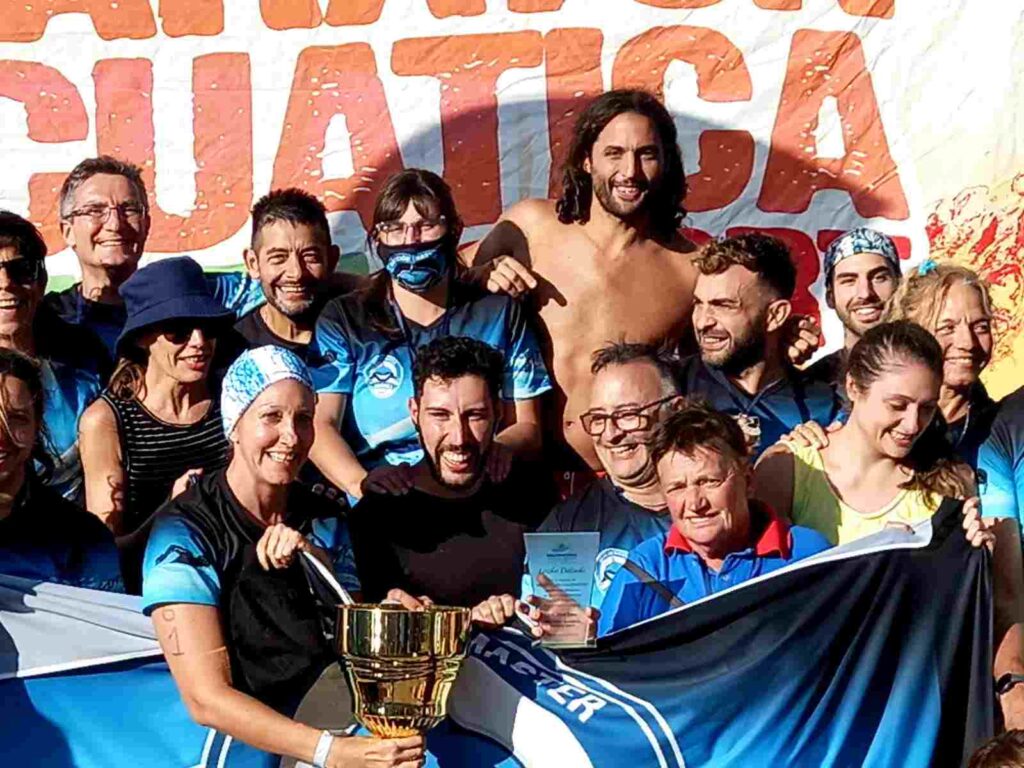 Luciano Bianco es el nuevo Campeón en la Maratón Acuática de Almafuerte