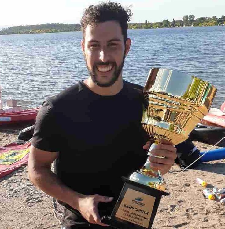 Luciano Bianco es el nuevo Campeón en la Maratón Acuática de Almafuerte