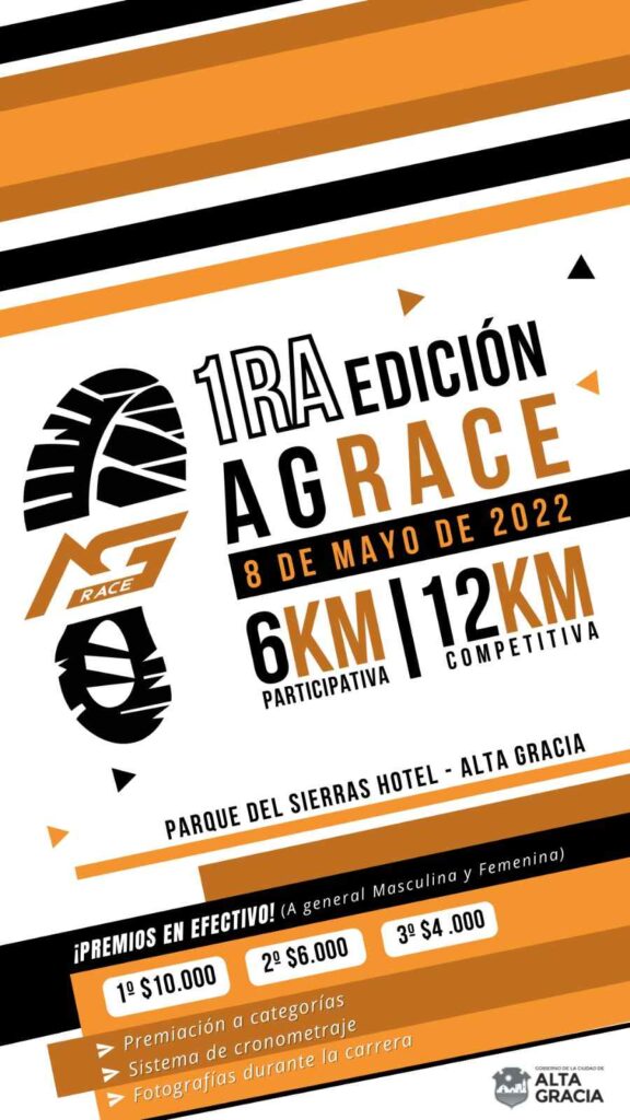 Alta Gracia se prepara para la primera edición de la Maratón AG Race