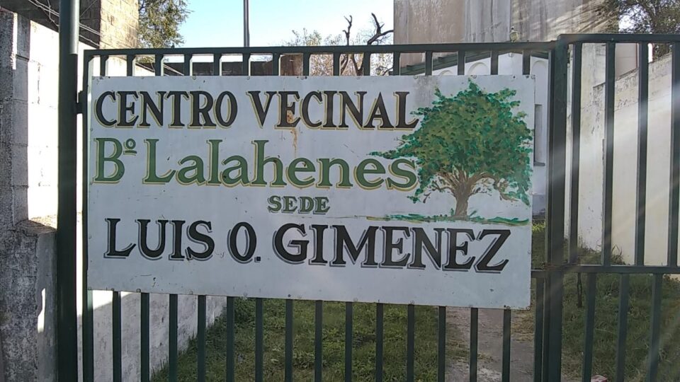 Centro vecinal Barrio Lalahenes