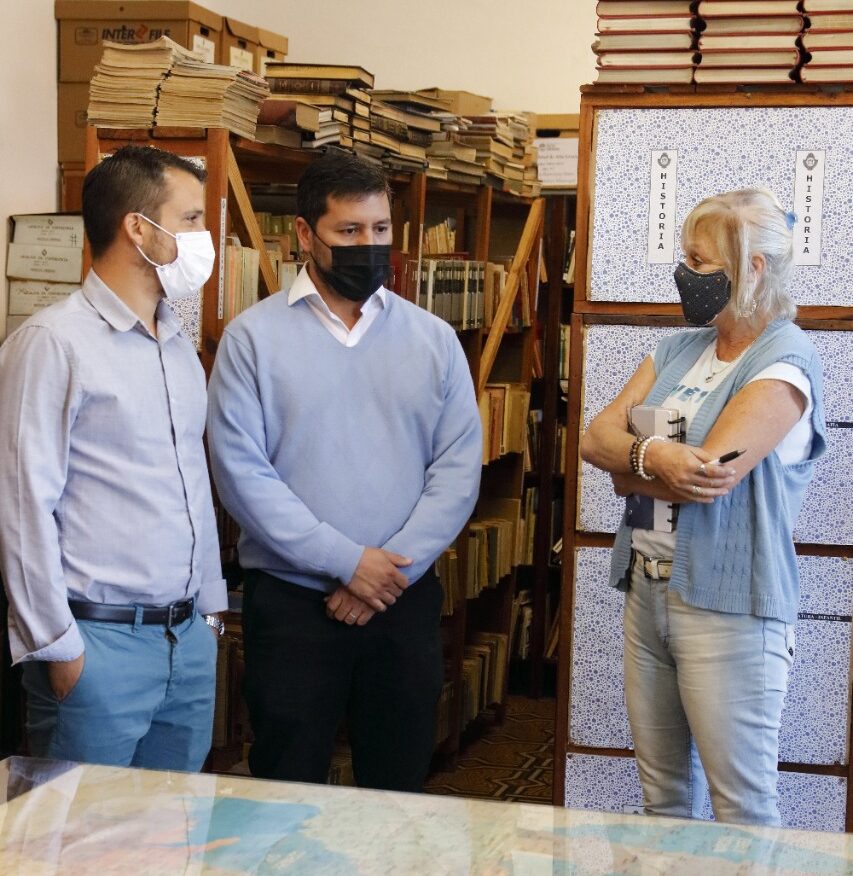 Autoridades de la Biblioteca Nacional visitaron Alta Gracia