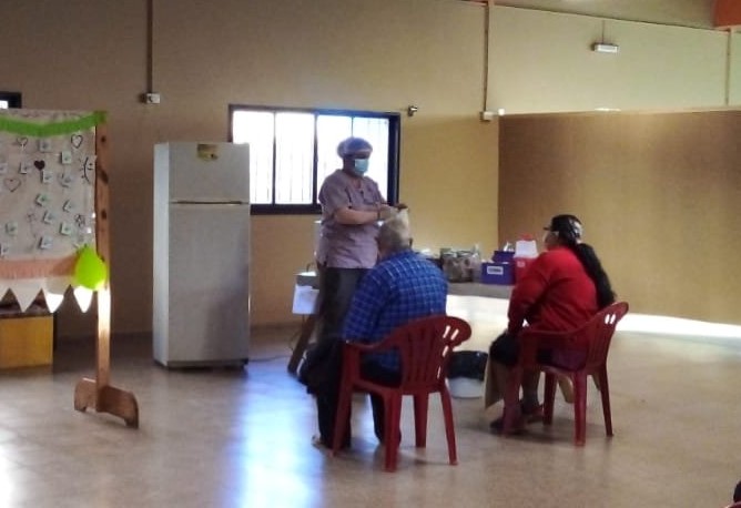 Villa Parque Santa Ana lleva adelante una importante campaña de vacunación